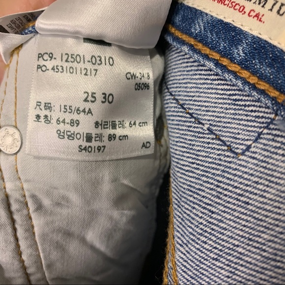 NEW 501 Levi's Wedgie Icon Jeans in Truth Unfolds - Picture 10 of 10